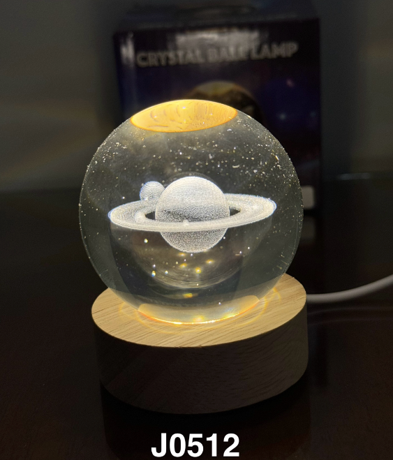 Esfera De Cristal Con Iluminacion