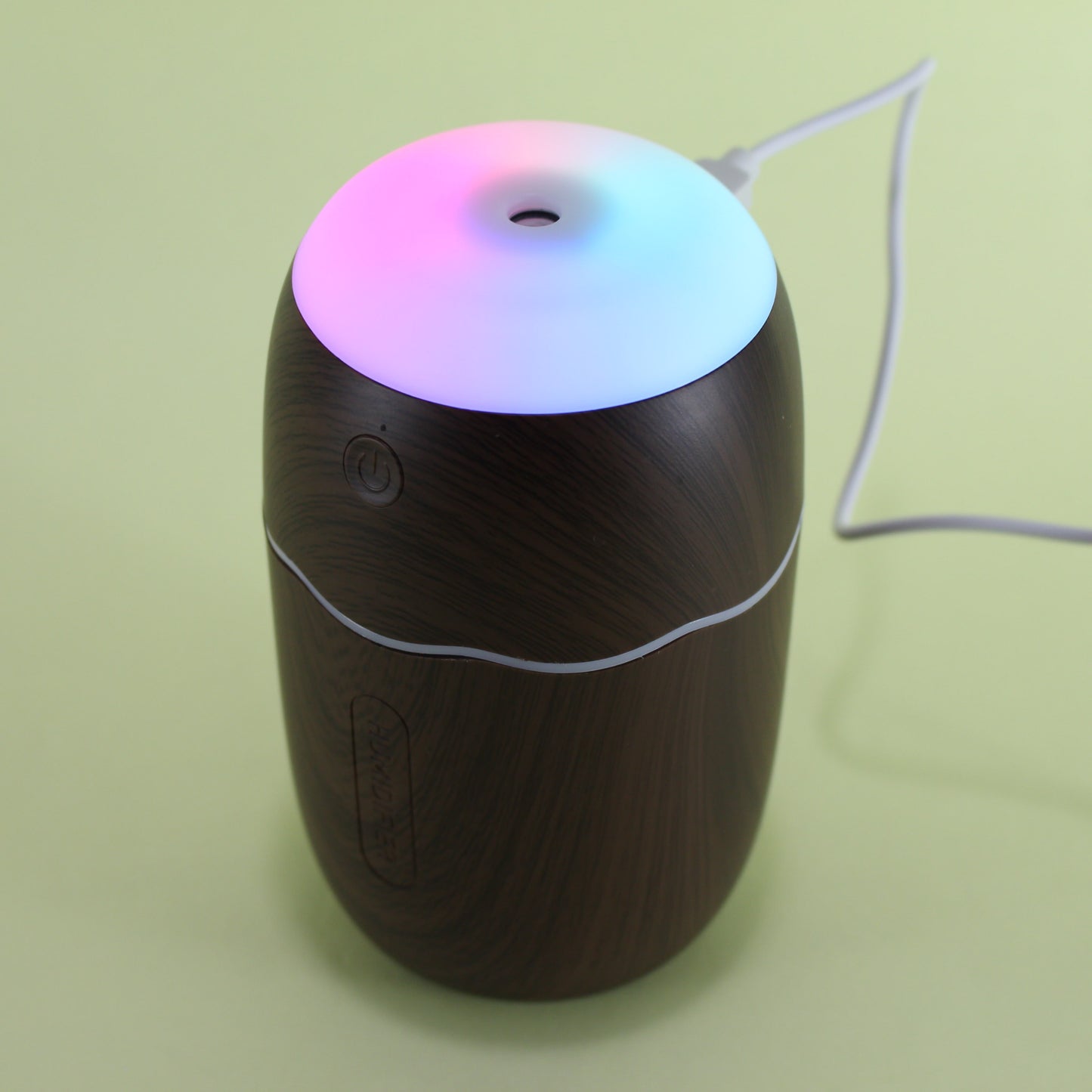 Humidificador Cilindro En Color Madera
