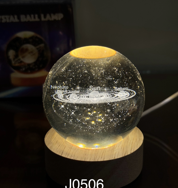 Esfera De Cristal Con Iluminacion