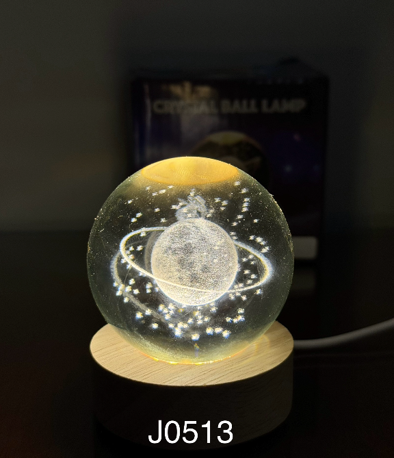 Esfera De Cristal Con Iluminacion