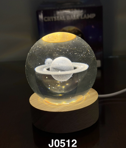 Esfera De Cristal Con Iluminacion