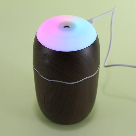 Humidificador Cilindro En Color Madera