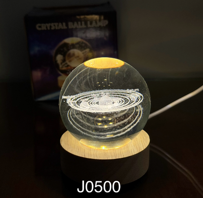 Esfera De Cristal Con Iluminacion