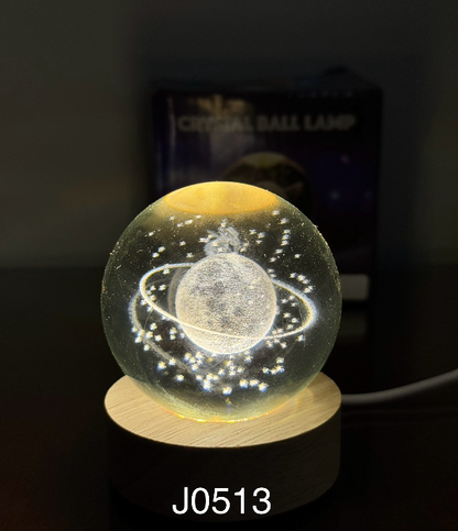 Esfera De Cristal Con Iluminacion